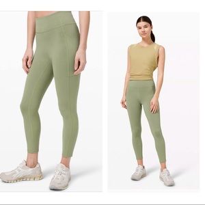 Lululemon Align High-Rise Pant 28" size 10, color green